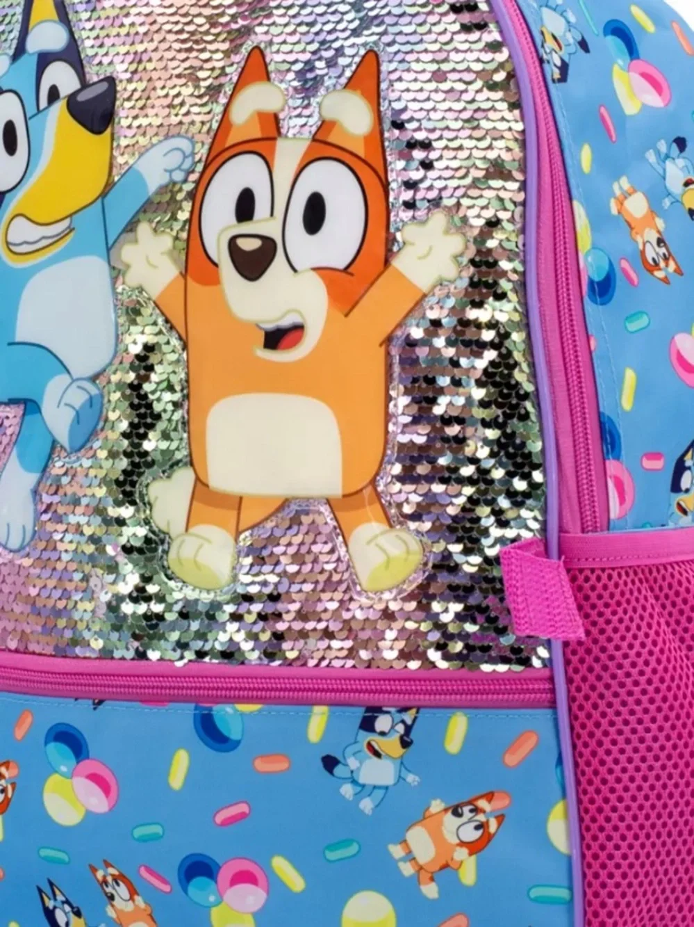 Bluey 5 piece backpack with lunchbox and accessories NWT
